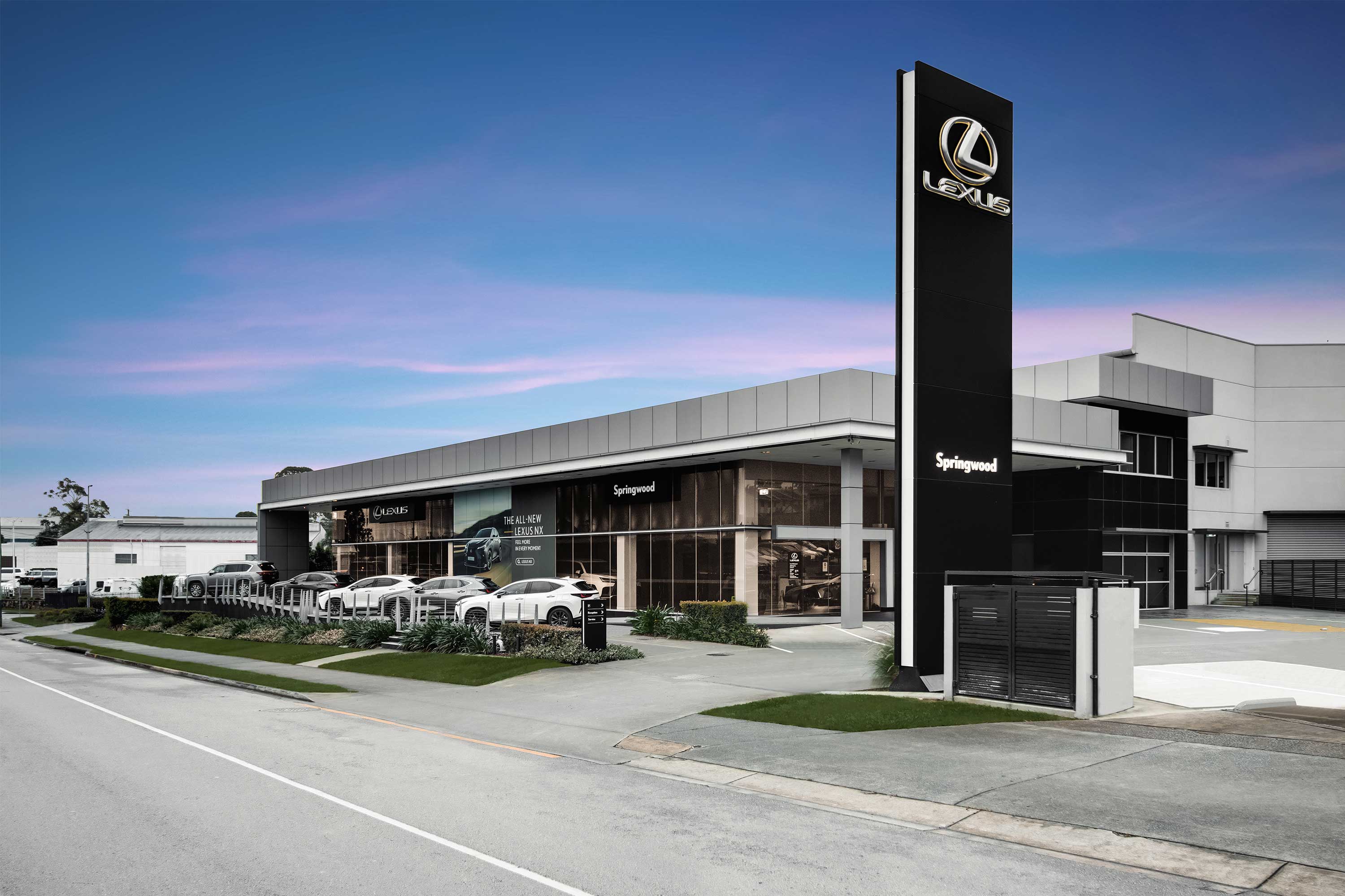 Lexus Springwood Dealership Hero